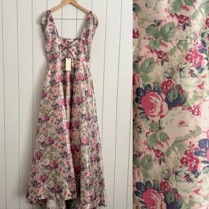 Love Shack Fancy Gilvery Maxi Dress in Veiled Kiss